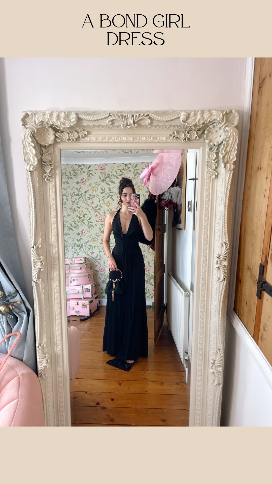 Instagram post by @hellomissjordan for Heiress Beverly Hills. Caption reads: [...] What do you think?

Dress ad pr....