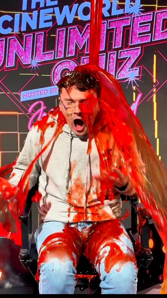 Instagram post by @joshua_cubed for cineworld. Caption reads: [...] have turned at the #UnlimitedQuiz @cineworld....