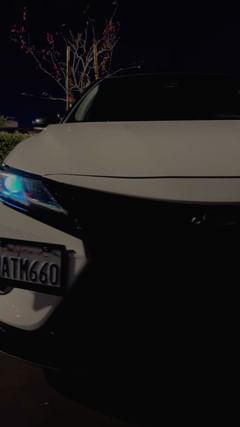 Instagram post by @xse.steady for HIREV SPORTS. Caption reads: [...] Nike Style Taillights sponsored by....