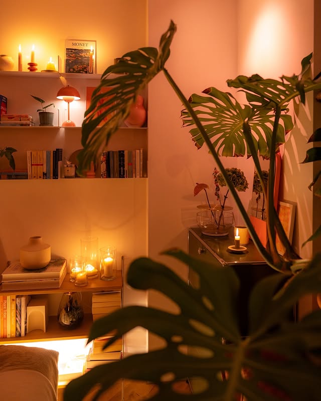 Instagram post by @caropeony for Apartment Therapy. Caption reads: [...] #interiorstyling #apartment....