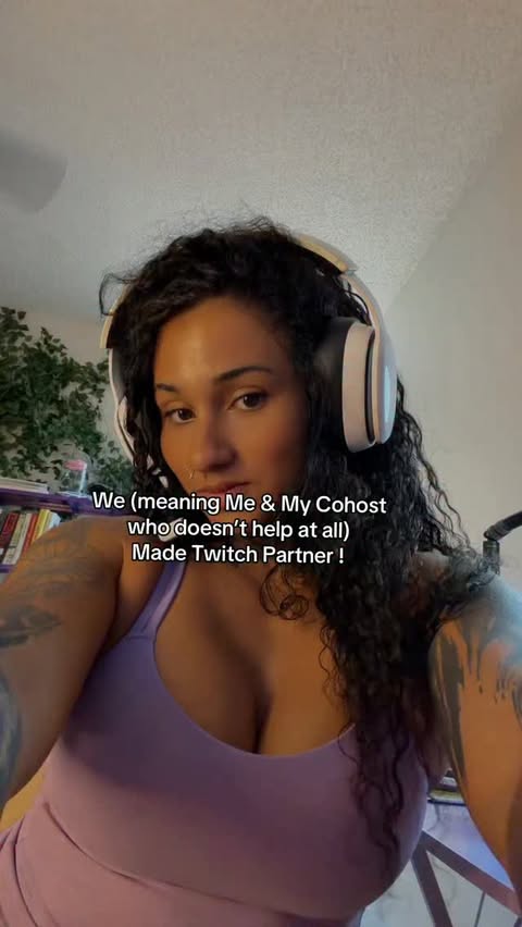 Instagram post by @leonalifts for Twitch. Caption reads: [...] say I’ve officially made partner with....