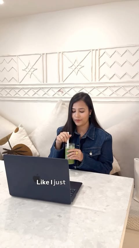 Instagram post by @riyanahata_23 for Lino Perros. Caption reads: [...] matcha, stayed for compliments. This....