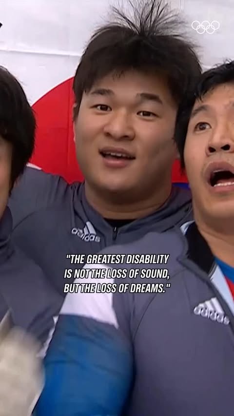 Instagram post by @ibsfsliding for Olympics. Caption reads: Following your dreams isn’t always easy, but it....