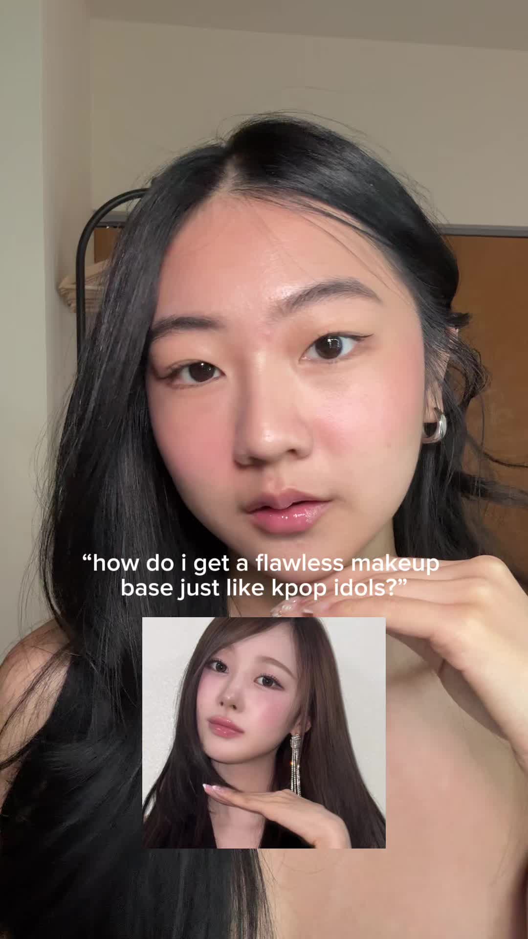 TikTok post by @lovelilyhuy for Ongredients US Store. Caption reads: can’t live without skin prep!! 💛@Ongredients....