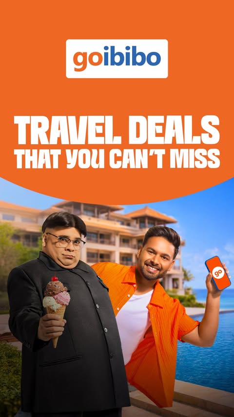 Instagram post by @kikusharda for Goibibo. Caption reads: [...] only 😎 Presenting Kiku Jong Un Ft. @goibibo.