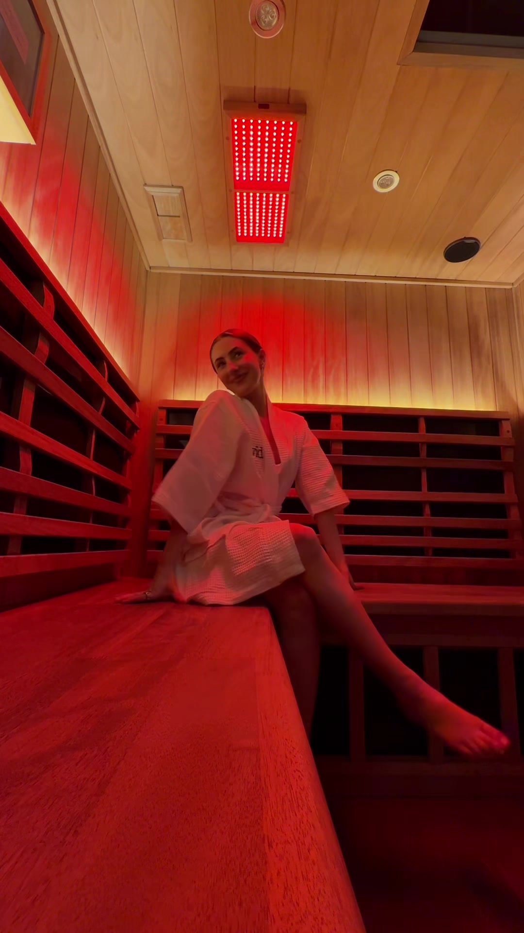 TikTok post by @samfricano for David Protein. Caption reads: [...] my life!! The best event ever with @David....