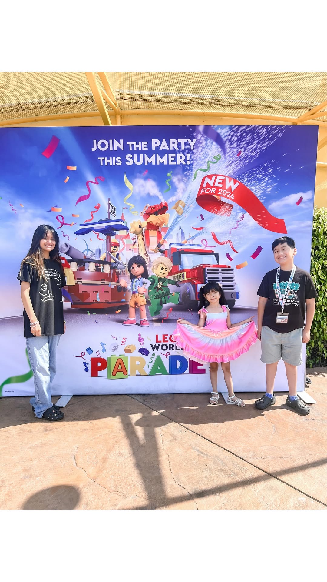 Instagram post by an influencer for LEGOLAND California Resort. Caption reads: [...] kids can explore LEGOLAND California Resort,....