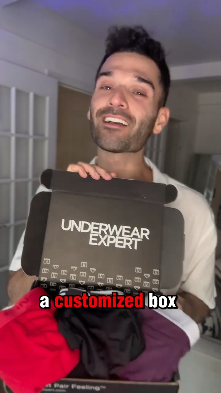 Instagram post by @mattconrado for Underwear Expert. Caption reads: We love gay business supporting gay business.....