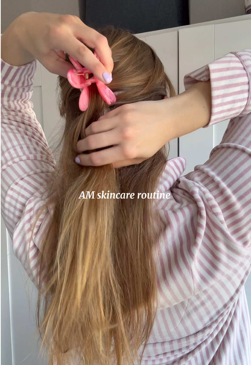 TikTok post by @georgiachurchill for BeautyPro. Caption reads: [...]  @Garnier vitamin C eye cream @BeautyPro....