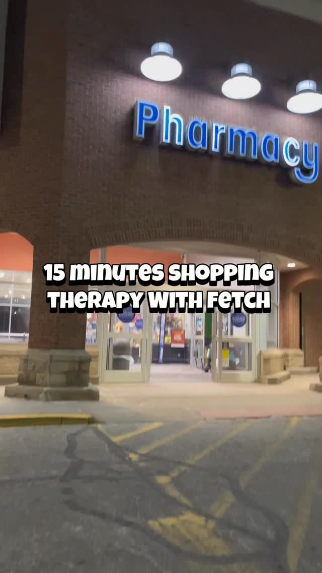 Instagram post by @savewithluluo for Fetch. Caption reads: [...] shopping therapy ✨ Just 15 minutes with....