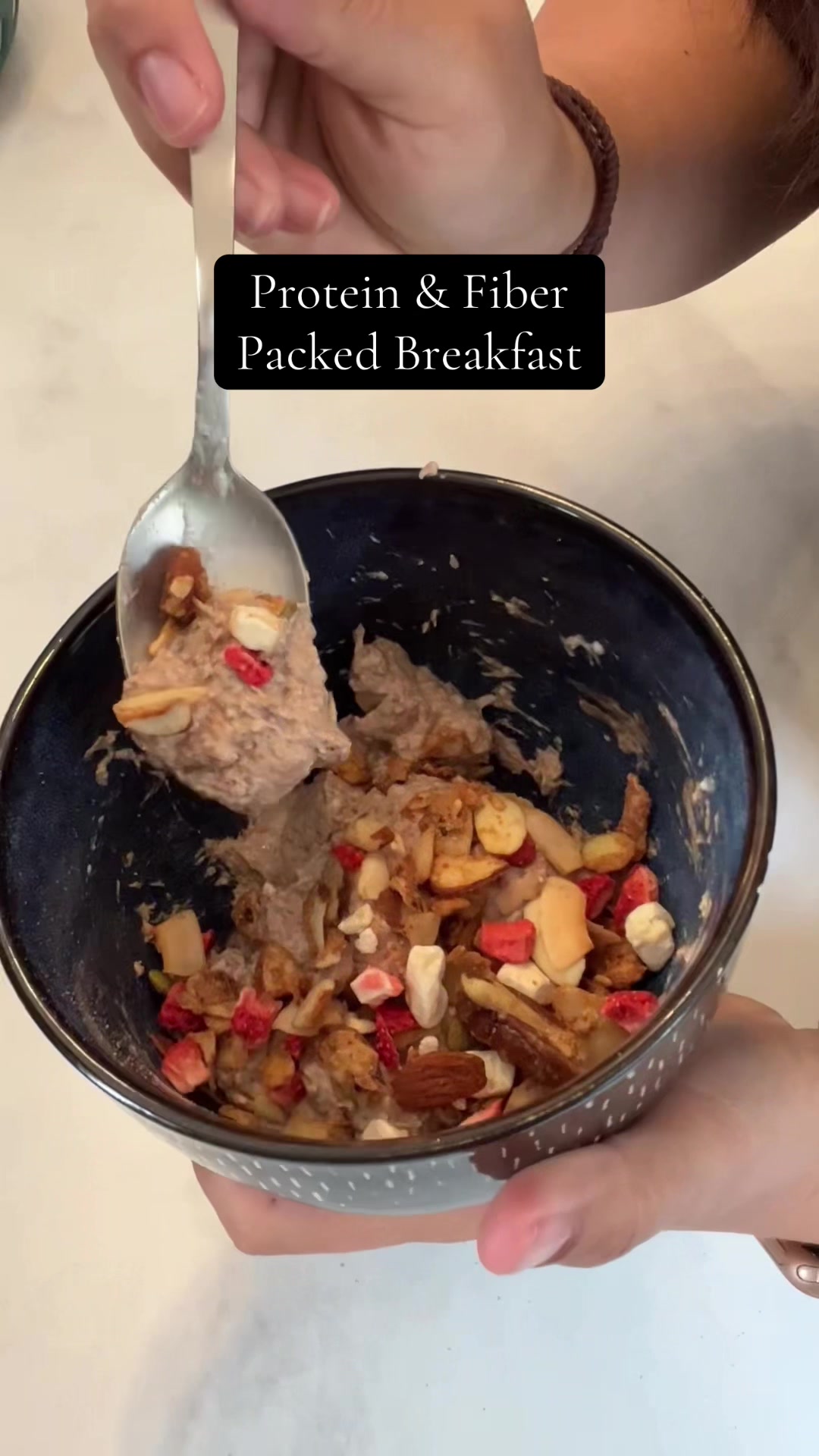 TikTok post by @livin_with_the_lightzahn for Wellious. Caption reads: This is my favorite breakfast lately!! ☀️ ....