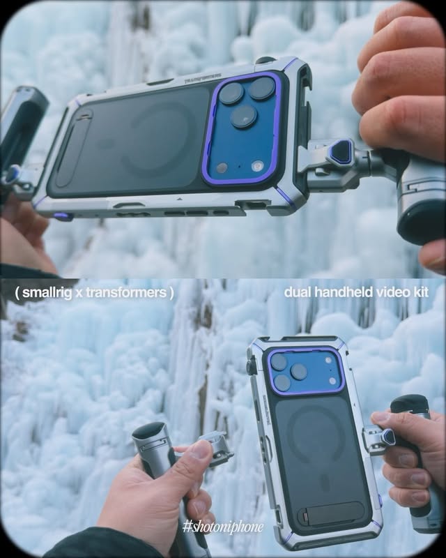 Instagram post by @dionjonathn for SmallRig. Caption reads: [...] see how creative we could get with the....