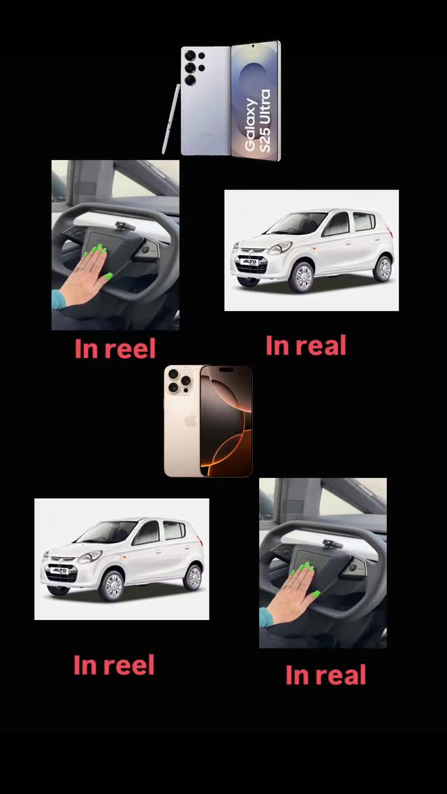 Instagram post by @spirit_x_edit924 for Android. Caption reads: iPhone 16 Pro Max vs Samsung S25 Ultra: Reel vs....