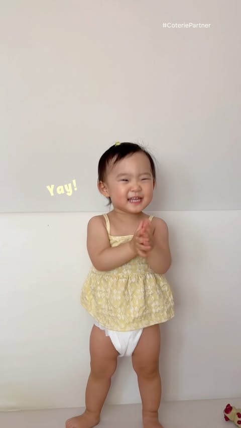 Instagram post by @kylerebavery for Coterie. Caption reads: #CoteriePartner That fresh diaper feeling 🤗 [...].