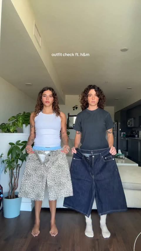 Instagram post by @olivviastabile for H&M. Caption reads: no swag gap thanks to @hm #ad.