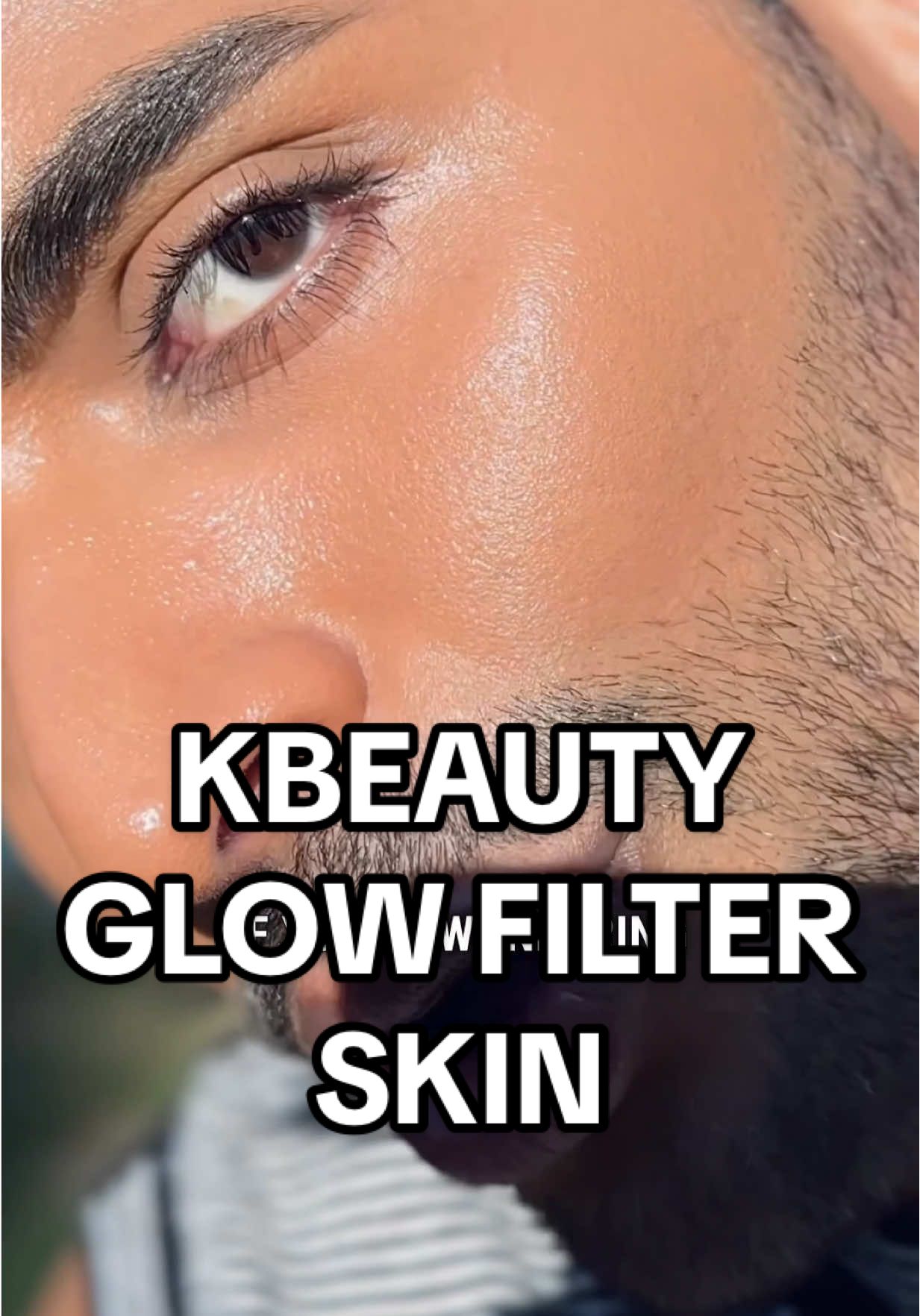 TikTok post by @adityamadiraju for TIRTIR. Caption reads: 30 Seconds and just 2 step glow up with full....