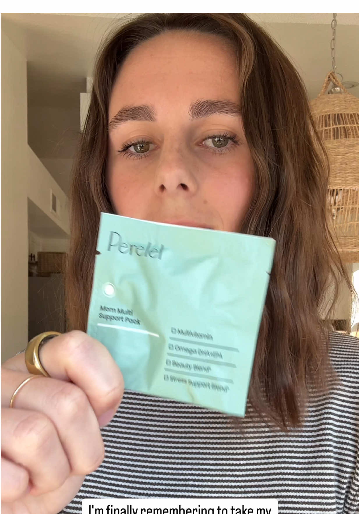 TikTok post by @emwestby for Perelel. Caption reads: [...] I’ve been loving the extra support from....