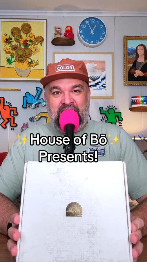 Instagram post by @gayfatfriend for House of Bō. Caption reads: Thank you so much @houseofbo.co these all smell....