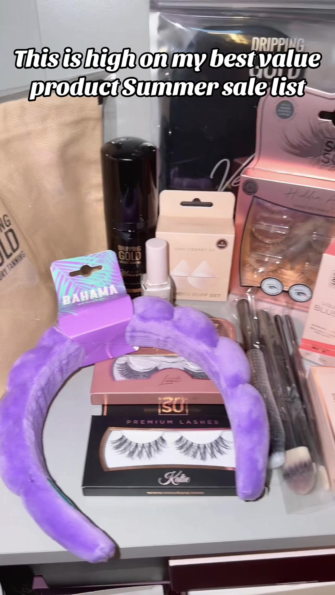 TikTok post by @gooshimomma for The Collective Agency. Caption reads: [...] Box mystery from @SOSU Cosmetics @The....