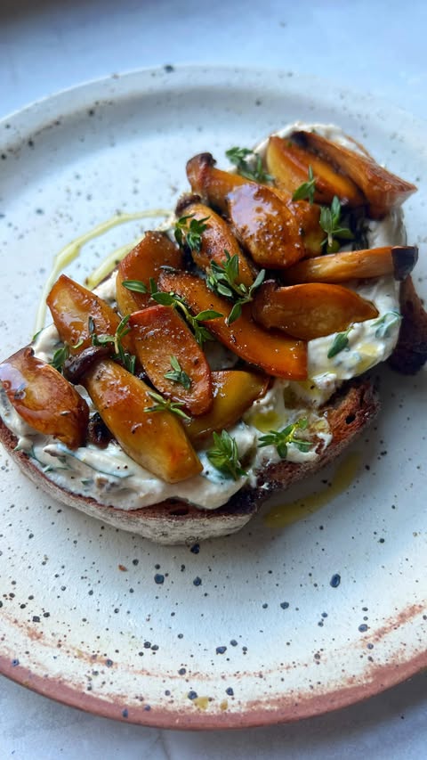 Instagram post by @boroughchef for Haden. Caption reads: [...] So simple to make using my favourite....