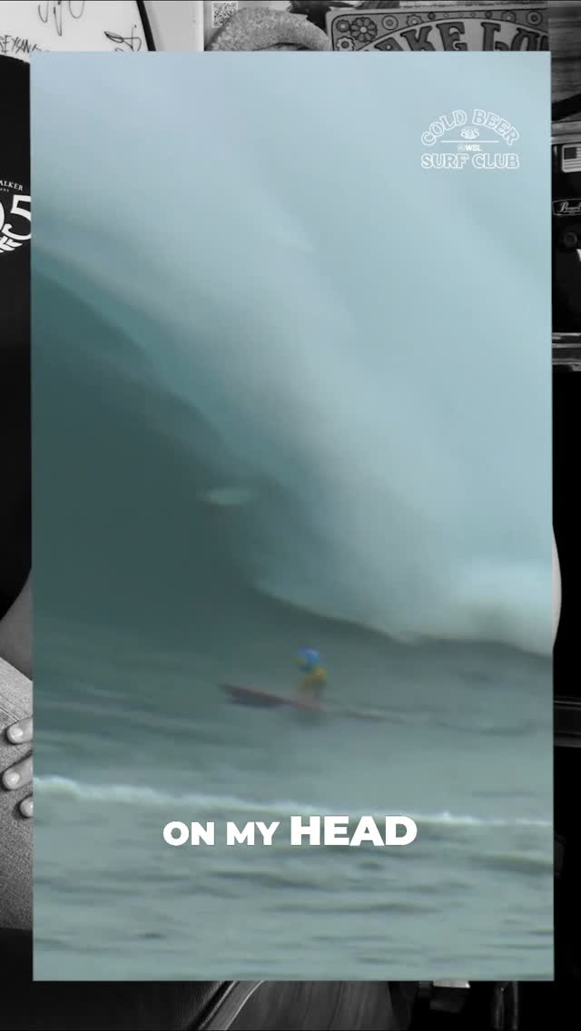 Instagram post by @connercoffin for World Surf League. Caption reads: [...] is LIVE on our YouTube channel and....