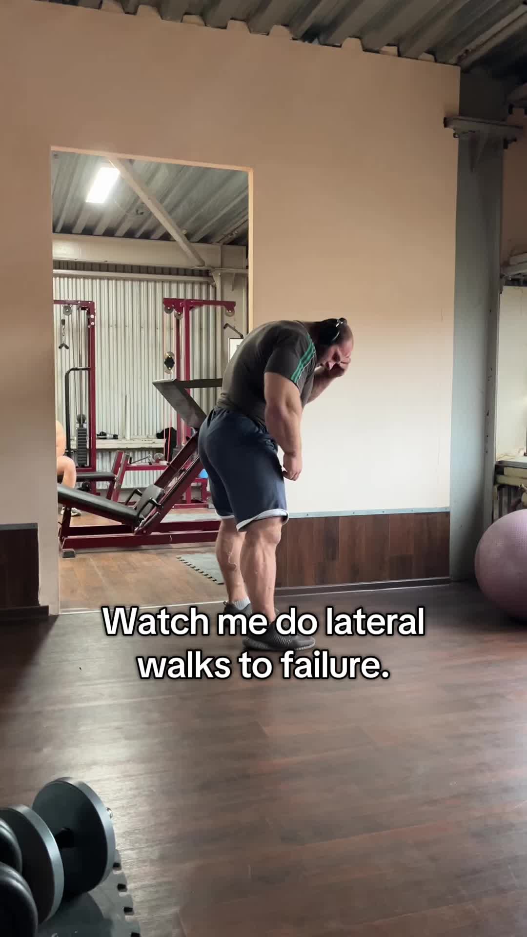 TikTok post by @smaev_official for Bucked Up. Caption reads: Good leg day finisher. - DM or Email for song....