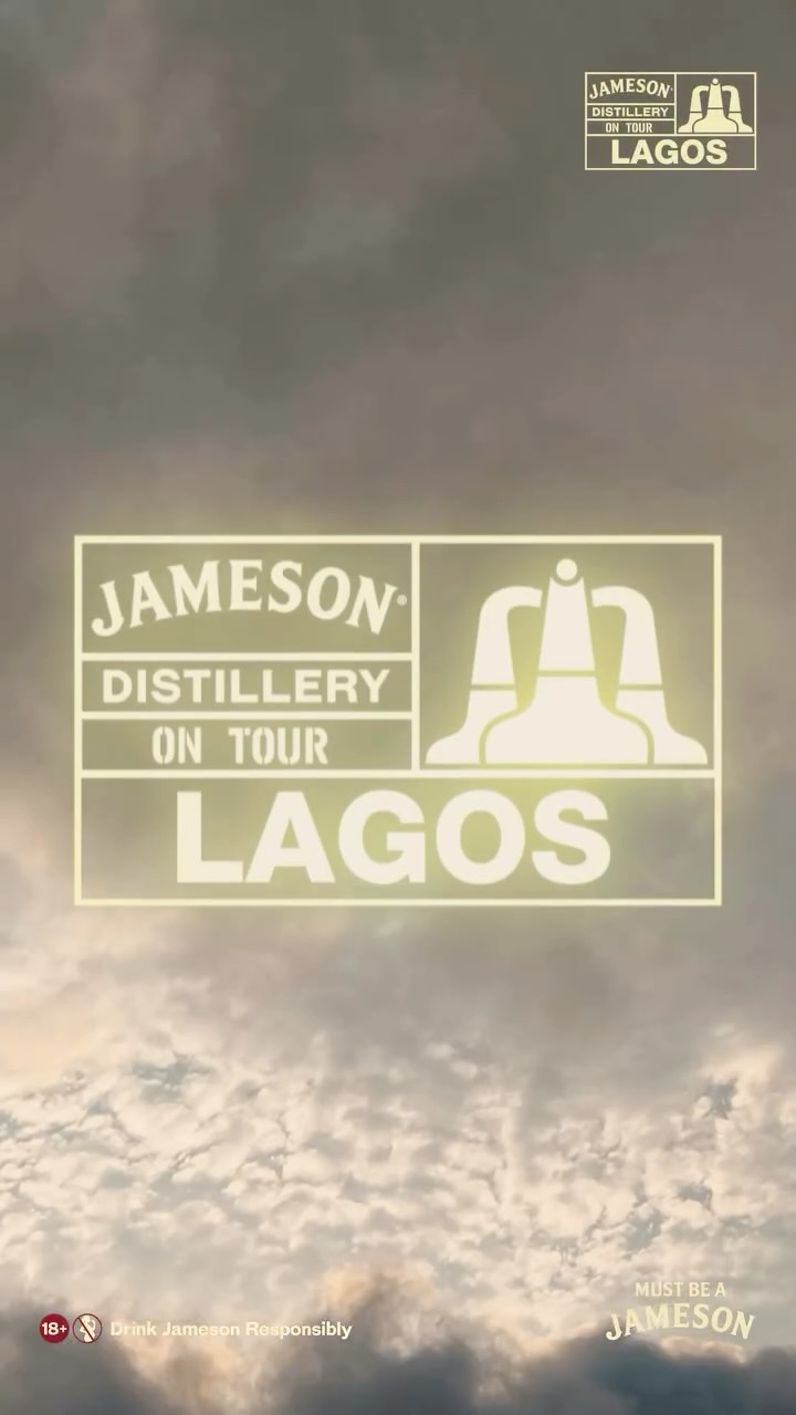 Instagram post by @enjoy.ng for Jameson Whiskey. Caption reads: Lagos showed up and showed out for the Jameson....
