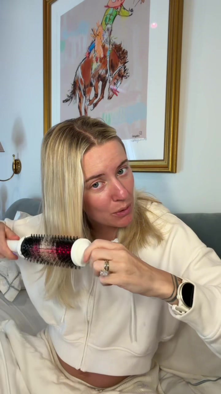 TikTok post by @justalexbennett for BondiBoost. Caption reads: New moms 🤝@BondiBoost…Use code ALEX30 for 30% off....