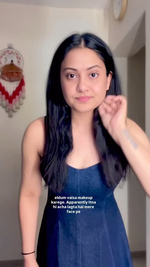 Instagram post by @niharicka.singh for Dyson. Caption reads: [...] peace and fun main dekhlungi styling Dyson....