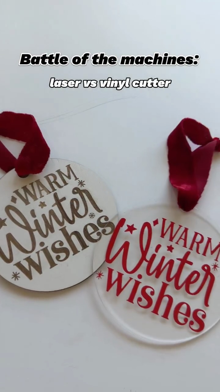 Instagram post by @simplysnowdesign for Creative Fabrica. Caption reads: Battle of the Machines is ON! 🥊 We used the same....