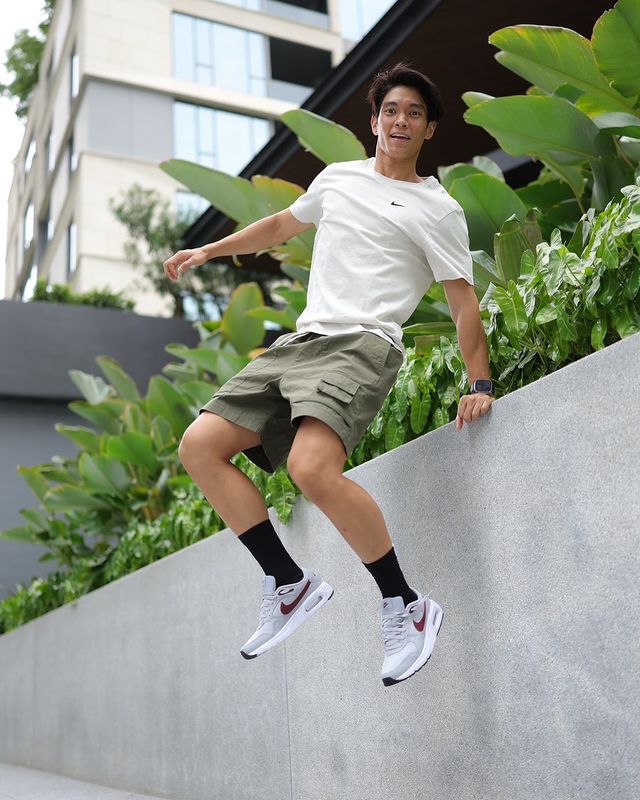 Instagram post by @mickey.a.np for LAZADA.co.th. Caption reads: “Own Your Style”....