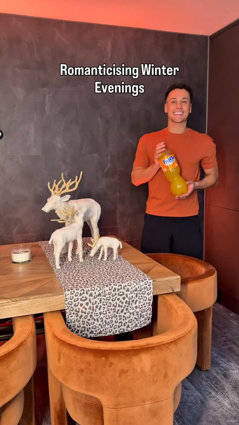 Instagram post by @kaineruddach for Fanta. Caption reads: ad I fear I’m in my chef era @fanta !! 🍊 These....