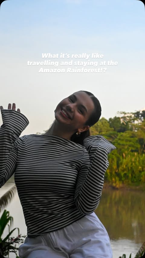 Instagram post by @sionedcray for Intrepid Travel. Caption reads: “Vlogged” my experience travelling to and staying....