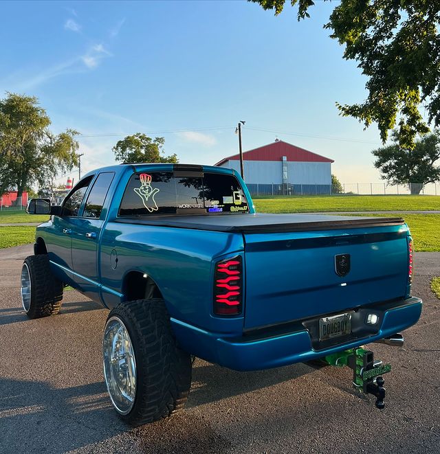 Instagram post by @jrose_5.7 for Hornblasters. Caption reads: Just another pic of the rear end since i hardly....