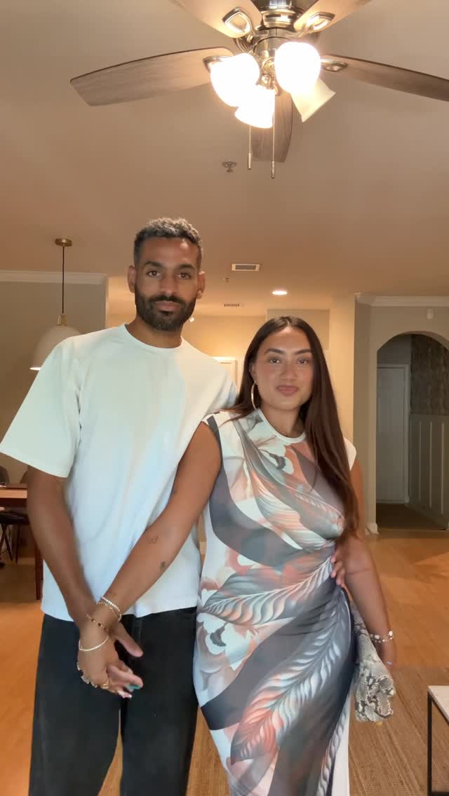 Instagram post by @blairmclurkin for AFRM. Caption reads: [...] date night 🖤 can always count on @shop.afrm....