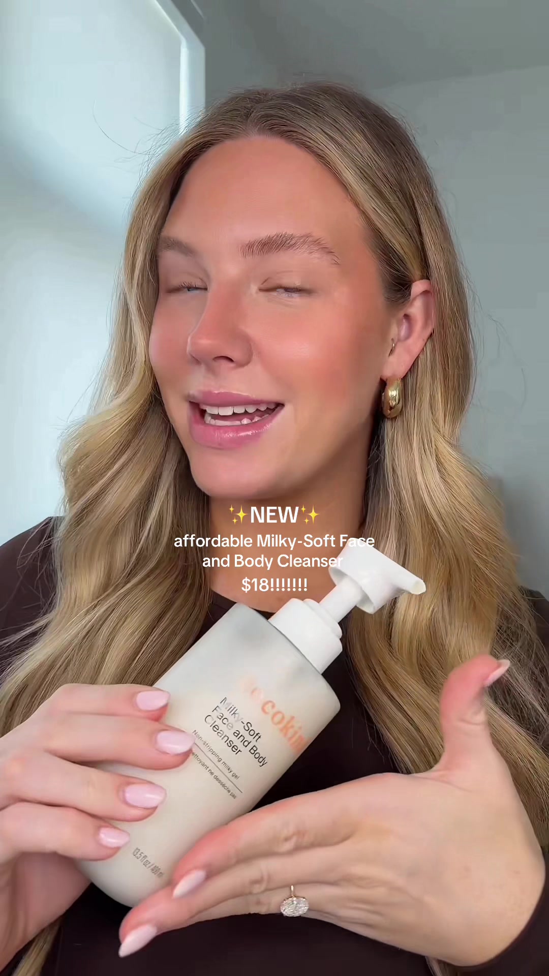 TikTok post by @skinwithhav for Cocokind. Caption reads: So another 10/10 launch from @cocokind 🫢 face AND....