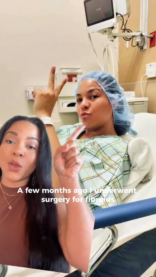 Instagram post by @candycalderon_ for Evvy. Caption reads: If you’ve struggled with PCOS, fertility, you’re....