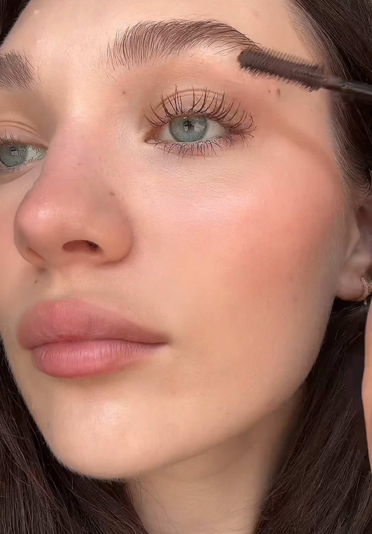TikTok post by @maddieziegler for ILIA Beauty. Caption reads: this is my perfect everyday mascara @ILIA Beauty....
