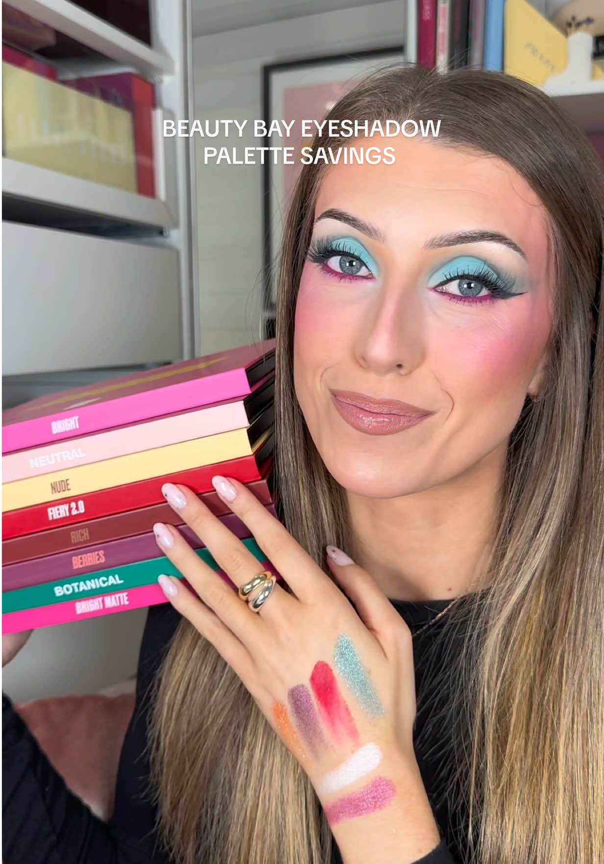 TikTok post by @melissagraymua for Beauty Bay. Caption reads: [...] the best Black Friday makeup deal?! @BEAUTY....