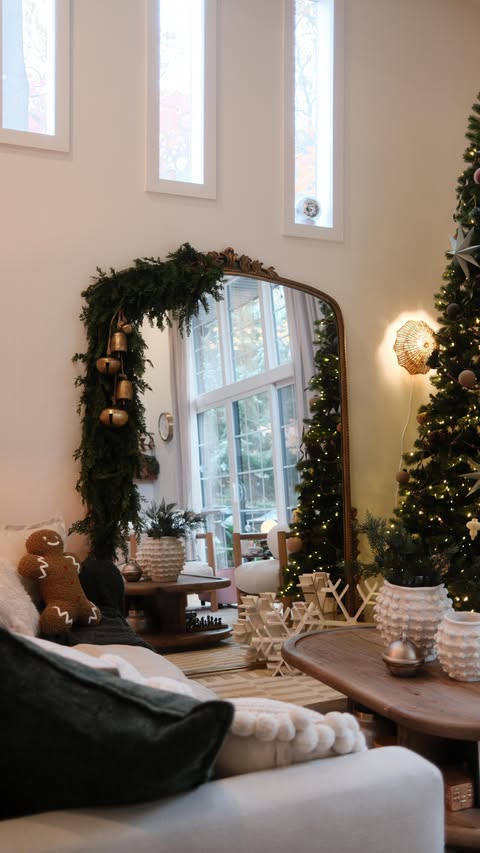 Instagram post by @newbuild_newlyweds for RYOBI Tools. Caption reads: [...] of my favorite holiday hacks with....