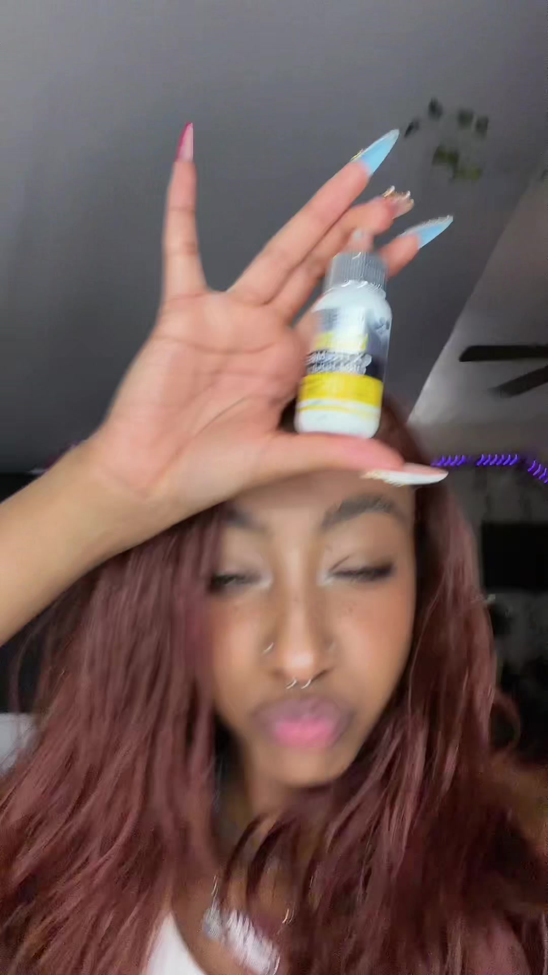 TikTok post by @luvvallyssaa for Goiple Care. Caption reads: [...] lace adhesive i’ve ever owned! @GOIPLE CARE....