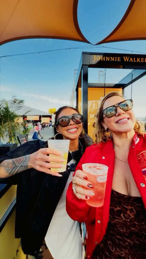 Instagram post by @djumami for Johnnie Walker. Caption reads: [...] 2026: good tunes, good humans, and a....