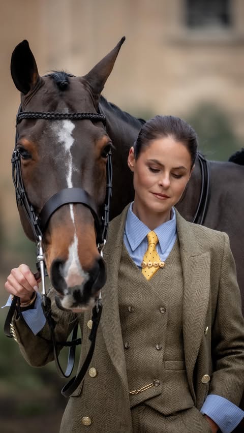 Instagram post by @jadehollandcooper for Holland Cooper. Caption reads: Such a favourite look of mine 🤍
Timeless British....