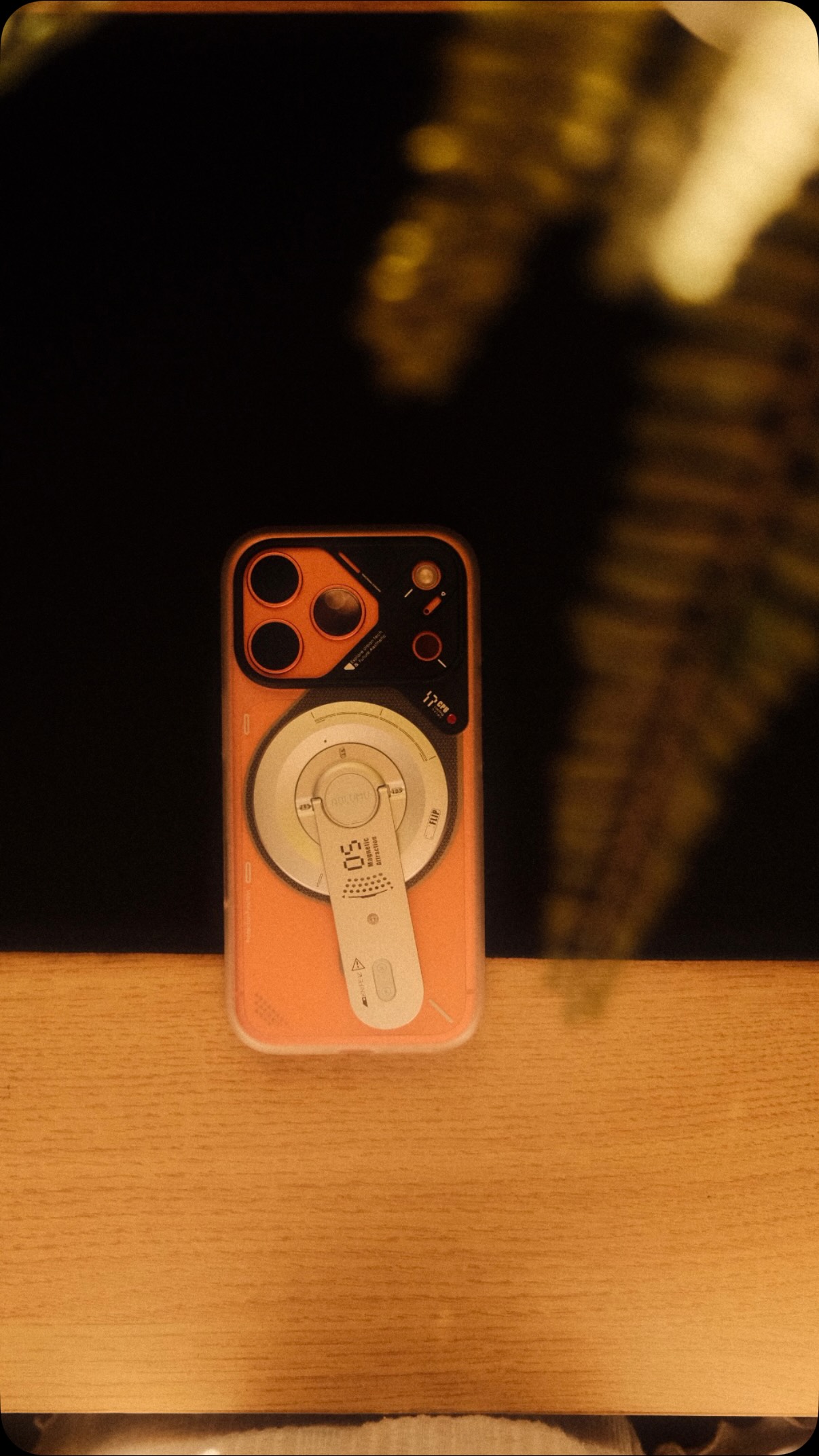 Instagram post by @giuliambrosini.photo for AULUMU. Caption reads: Your phone deserves more than just protection.
✨....