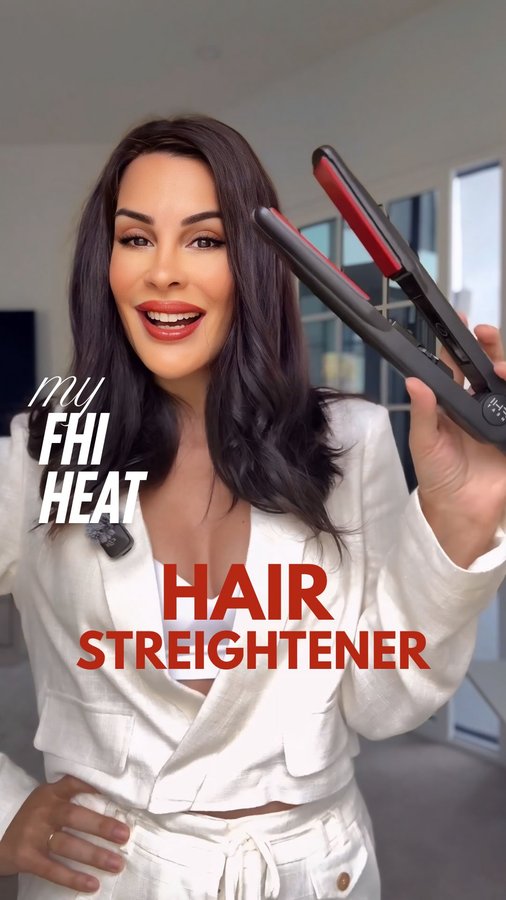 Instagram post by @haileyeylulozturk for FHI Heat. Caption reads: [...] the price was amazing for the....