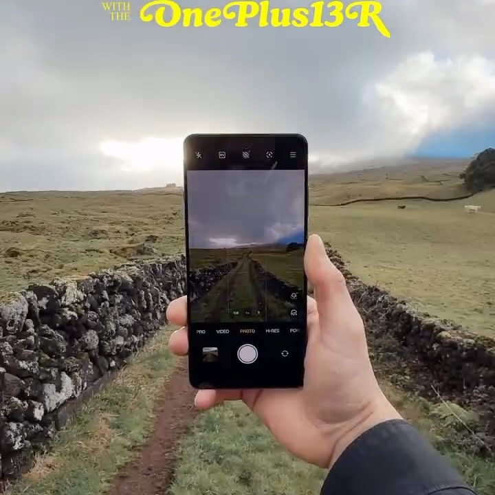 Instagram post by @andrewoptics for OnePlus. Caption reads: You don’t need a DSLR to take better travel....