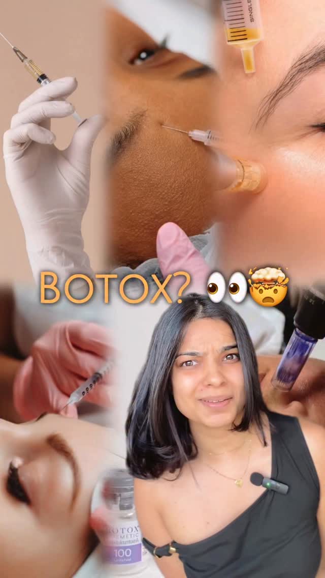 Instagram post by @mahibakshiofficial for Dr Sheths. Caption reads: Botox like results but without needles? 💉....