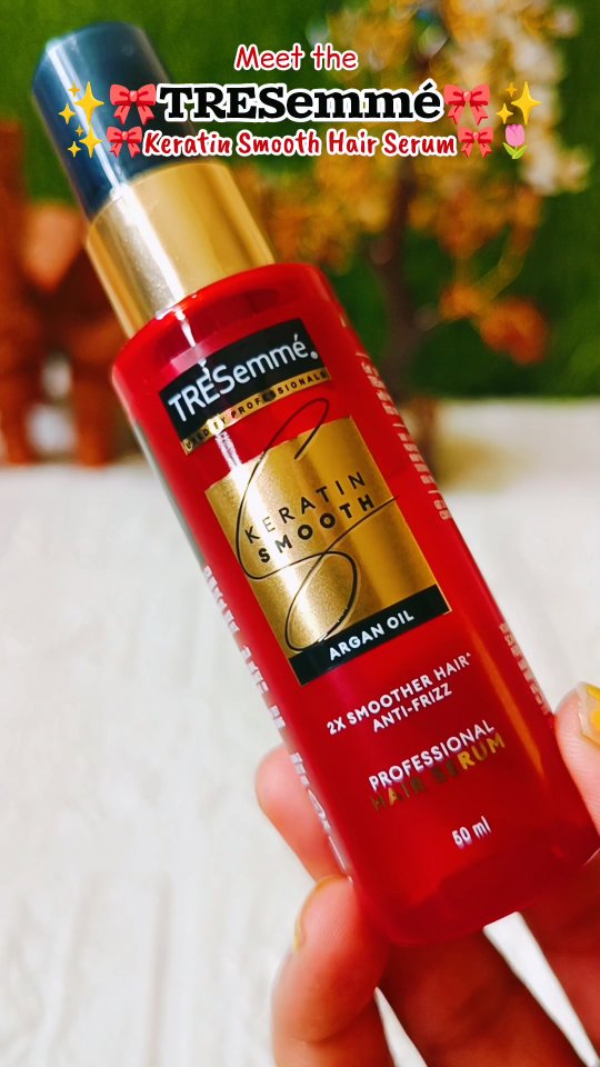 Instagram post by @dhirdeep92 for TRESemmé. Caption reads: #AD
Tired of fighting frizz? The TRESemmé Keratin....