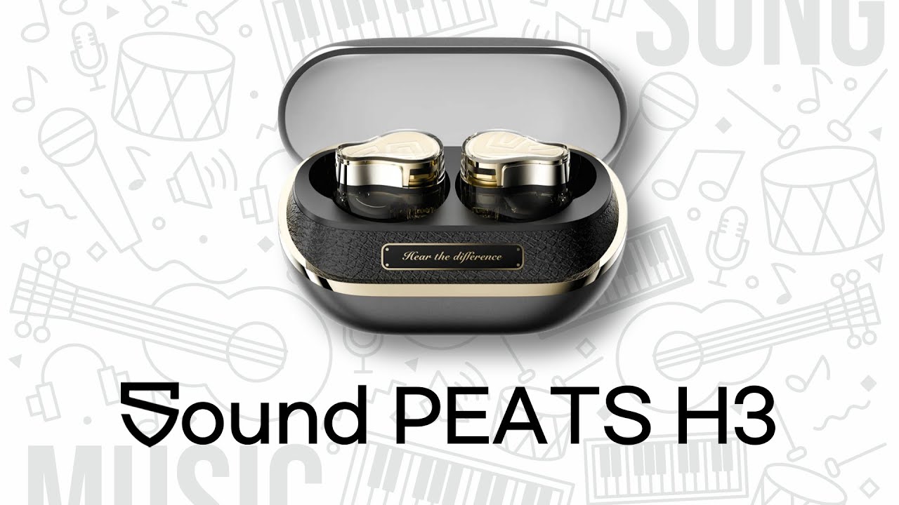 YouTube post by @lattech for Cerakey. Caption reads: SoundPEATS H3 earbuds, highly praised by users for....