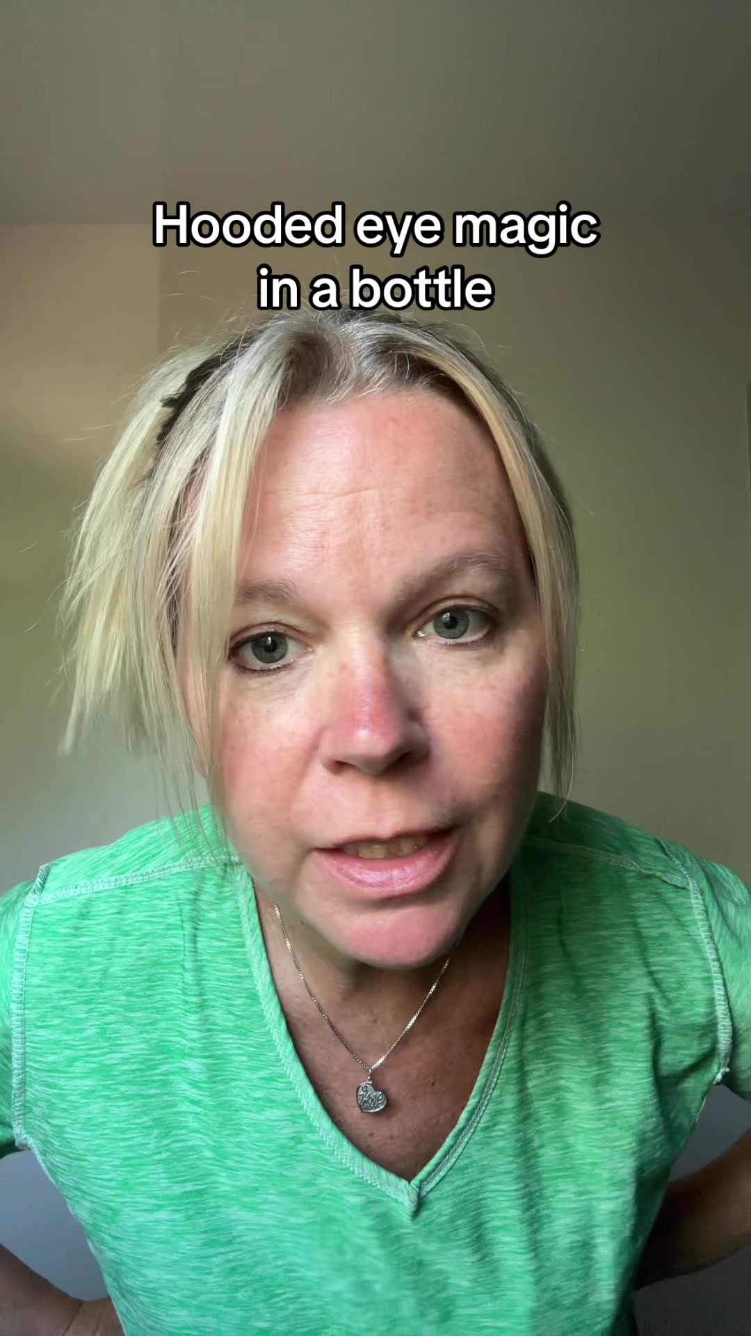 TikTok post by @jeep_mom_trying for Peter Thomas Roth. Caption reads: THE Hooded eye must have. Brand new formula....
